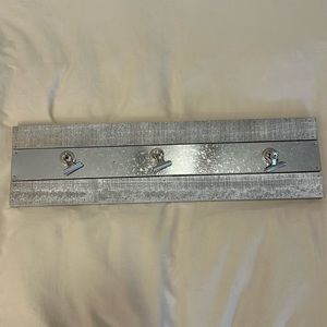 Wood with metal panel clipboard